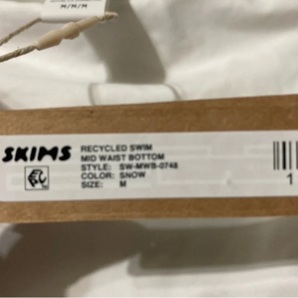 SKIMS Mid Waist Swim Bottoms M